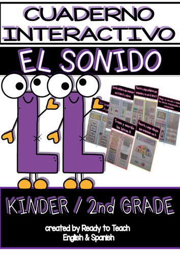 Interactive Notebook in Spanish - Sound LL