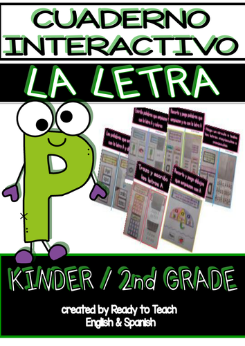 Interactive Notebook in Spanish - Letter P