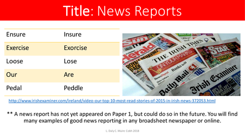 News Reports