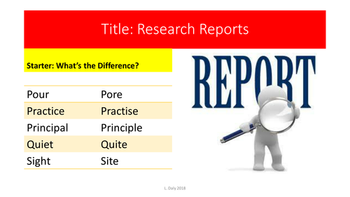 research-report-teaching-resources