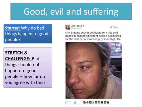 2.3 Good, evil and suffering - Topic: Crime and Punishment through Islam - New Edexcel GCSE