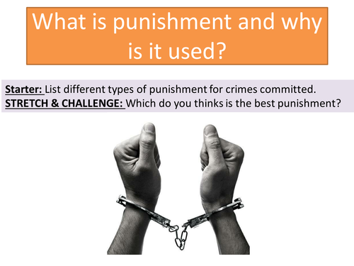 2.4 Punishment - Topic: Crime and Punishment through Islam - New Edexcel GCSE