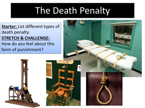 2.8 The Death Penalty - Topic: Crime and Punishment through Islam - New Edexcel GCSE
