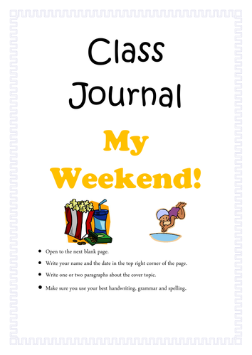 Class journal Covers