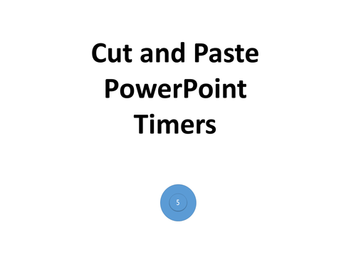 Powerpoint timer