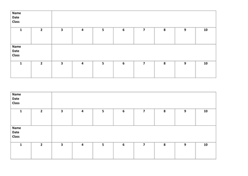 Exam review data tracker