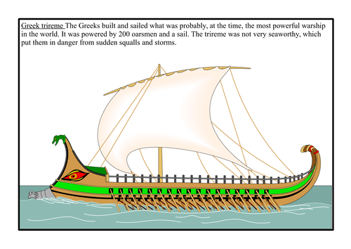 trireme battle