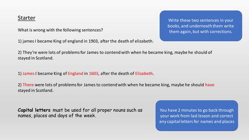 The Gunpowder Plot - Storyboard Lesson