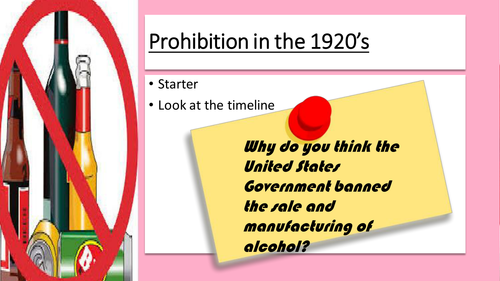 Prohibition in the 1920s