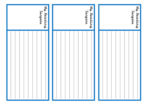 Reading Bookmark targets