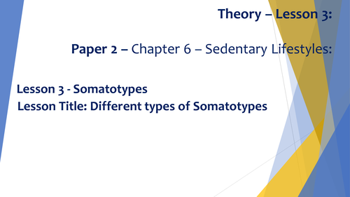 GCSE AQA PE (9-1) Chapter 6: Health and Fitness