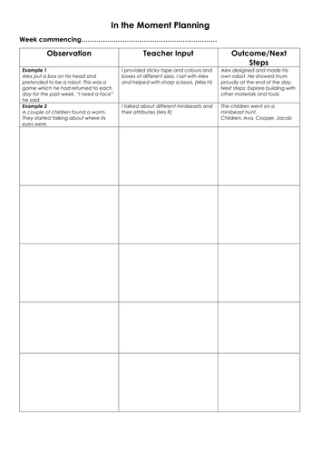 Sample Lesson Plan For Nursery Class - New Sample a
