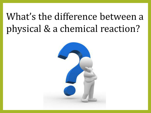 Chemical and Physical Changes