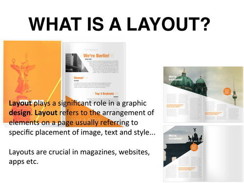 GRAPHIC DESIGN LAYOUTS