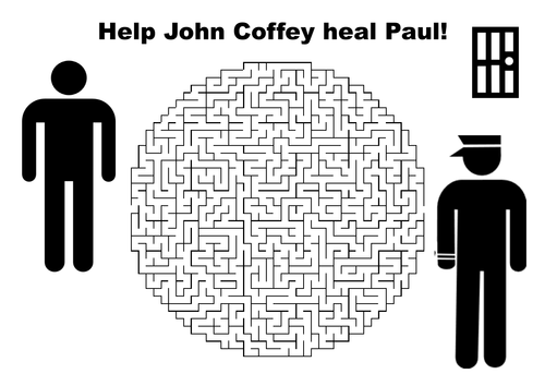 Help John Coffey Heal Paul - The Green Mile maze puzzle