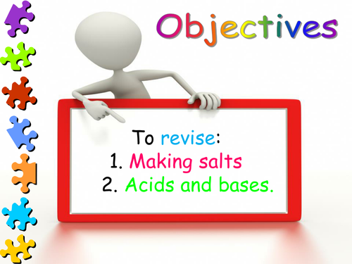 Salts and Acids and Bases revision