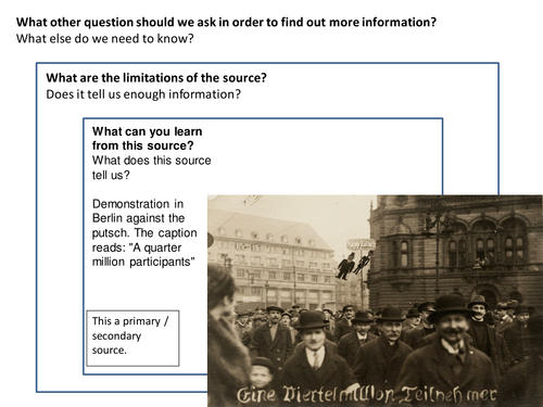 The Kapp Putsch Source Analysis Activity