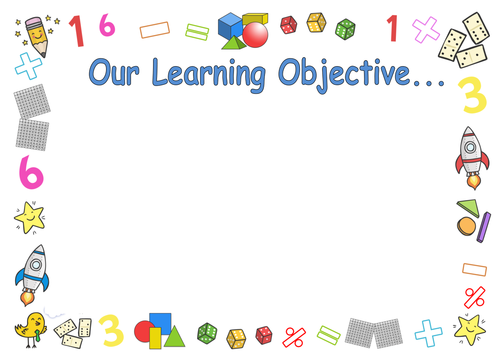 Our Learning Objective!