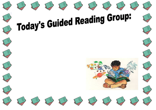Guided Reading Group Poster