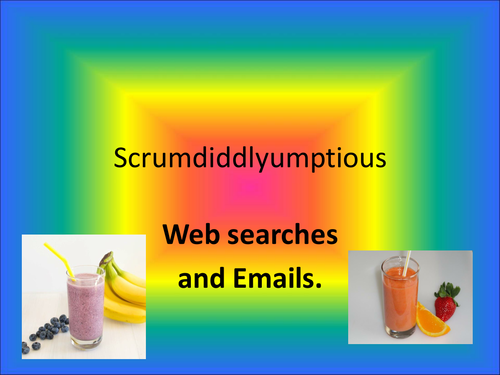 Scrumdiddlyumptious Web searches and Email Computing Unit