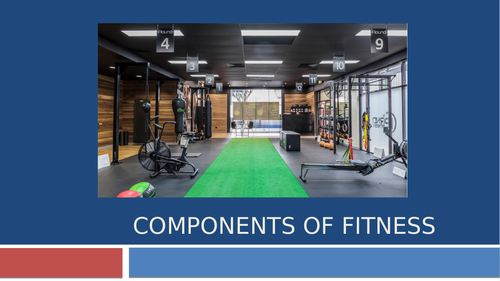 Components of Fitness GCSE PE
