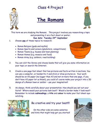 roman homework year 4