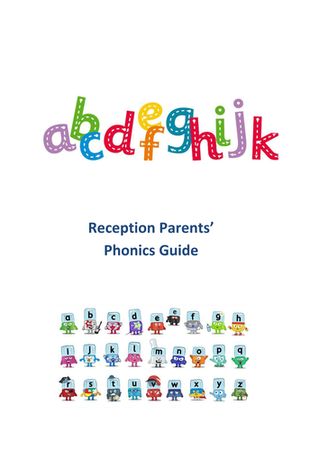 Reception Phonics Guide