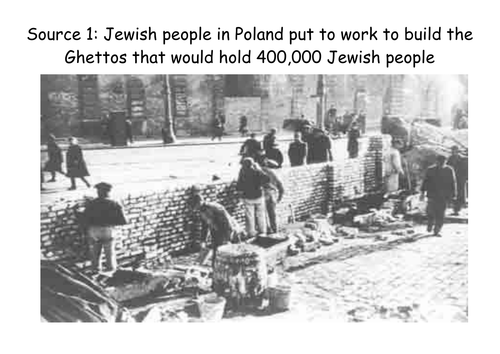 Life inside the Ghettos sources