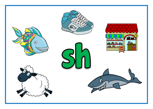 Digraph flashcards