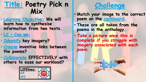 WJEC Poetry Anthology