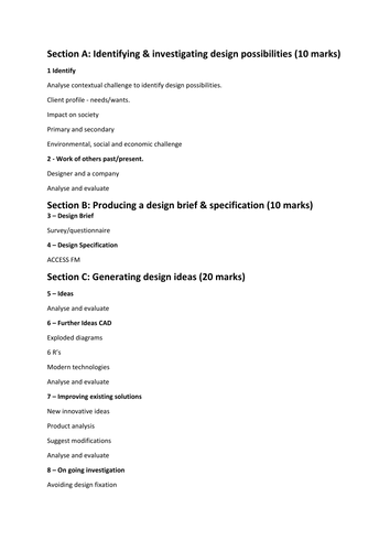 NEA page tracker and description