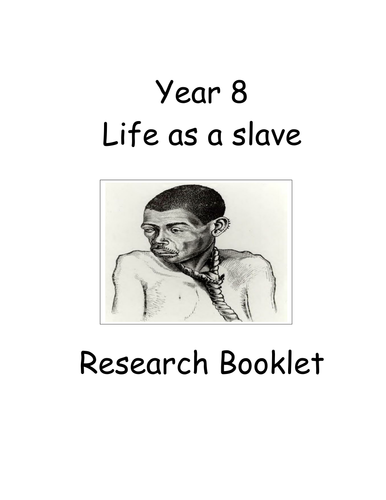 LIfe as a slave information booklet