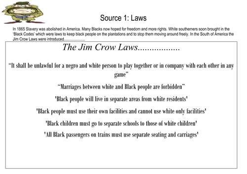 Life for ex-slaves sources investigation