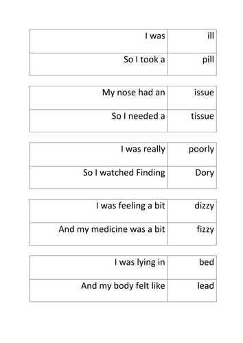 Year 3/4 - Traditional Poetry Unit