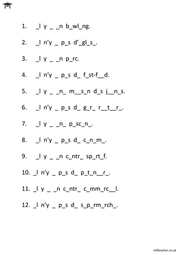 French - What there is & isn't in town