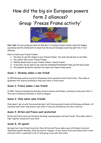 The Alliance system role play group packs