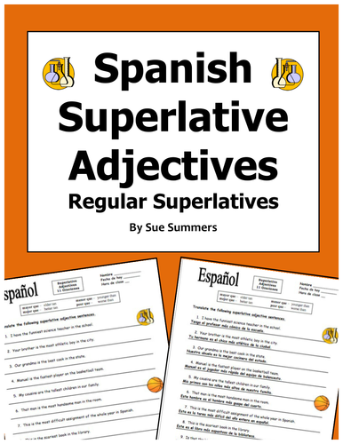 Superlative Adjective In Spanish