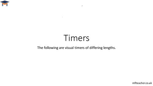 Visual timers