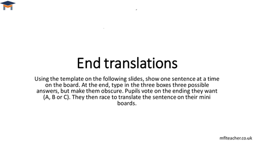 End translations template
