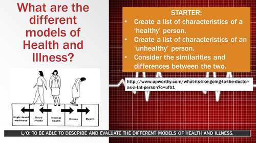 Models of Health and Illness