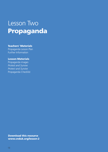 Propaganda during the Cold War