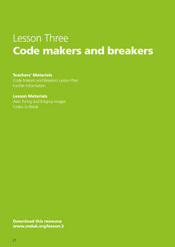 Codemakers and Codebreakers: then and now