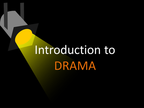 Year 7 introduction to Drama