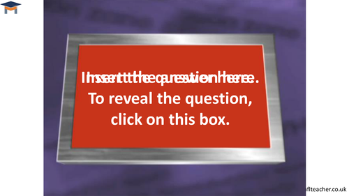 Mock the Week-style 'What's the Question?'