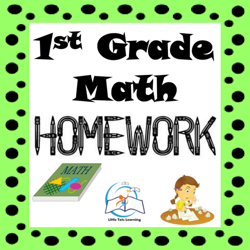 1st Grade Math Homework | 1st Grade Morning Work (A YEARLONG Bundle)
