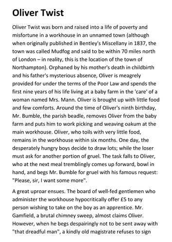 Oliver Twist Summary - JavaTpoint