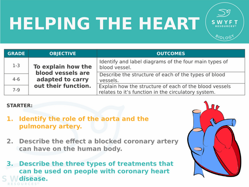 NEW AQA Trilogy GCSE (2016) Biology - Helping the heart