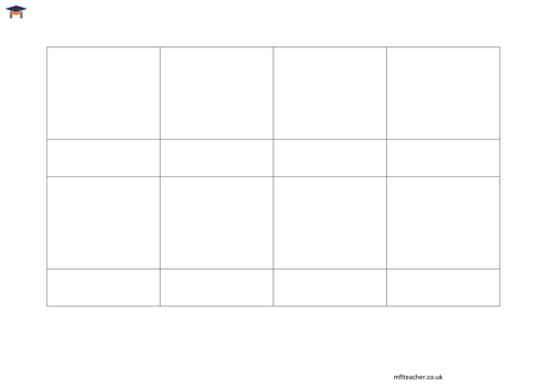 Storyboard template