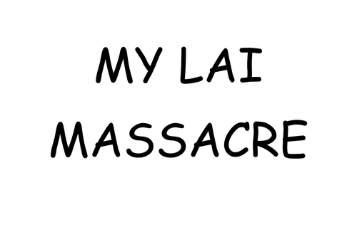 AQA 8145 Conflict and tension in Asia: Why did the US lose the Vietnam War?