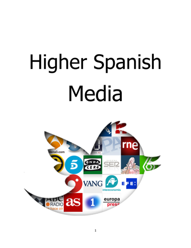 Higher Spanish Media Booklet
